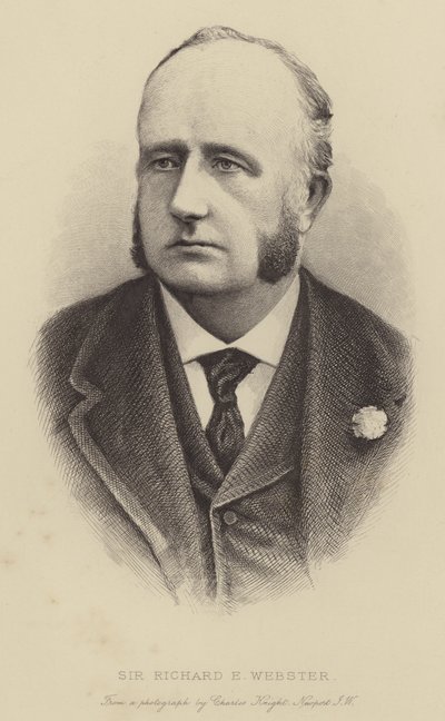Sir Richard E Webster by English School